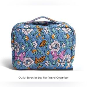 Vera Bradley Essential Lay Flat Organizer in Wild Prairie